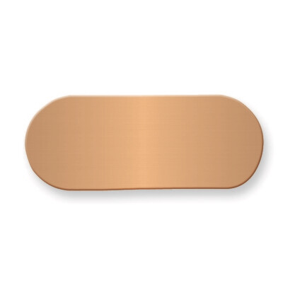 3/4 x 1 7/8 Copper Aluminum Plates-Sets of 6  GL9791-CA, MPN: GL9791-CA,