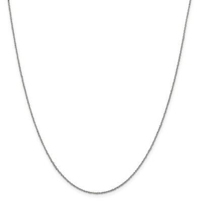 Leslie&#39;s 22 Inch 1 mm Sparkle Singapore Chain 14k White Gold HB-1829-22, MPN: 1829-22, 191101741647