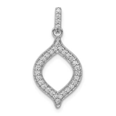 1/2Ct. Diamond Fancy Pendant 14k White Gold PM3701-025-WA, MPN: PM3701-025-WA, 883957465432