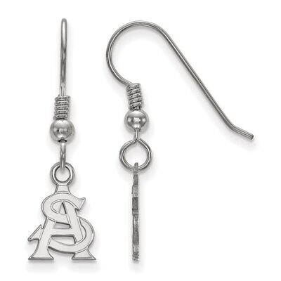 Arizona State University Extra Small Dangle Earring Wire Sterling Silver SS028AZS, MPN: SS028AZS, 8…