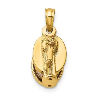 Moveable Pencil Sharpener Charm 14k Gold 3-D K7313, MPN: K7313, 637218108176