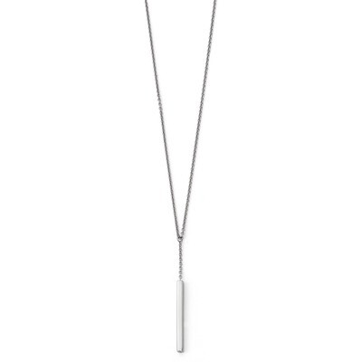 Leslie&#39;s 1 inch Extender Necklace 17 Inch Sterling Silver Polished HB-QLF701-17, MPN: QLF701-17, 19…
