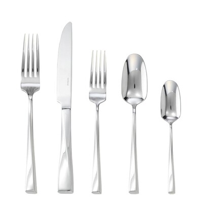 Sambonet twist 5 piece place setting solid handle - 18/10 stainless steel, MPN: 52526-93, 790955868…