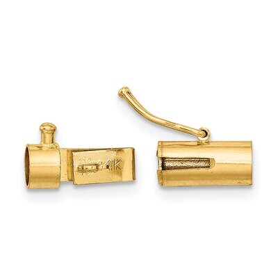 Internal Barrel Clasp 14k Yellow Gold YG1815, MPN: YG1815,