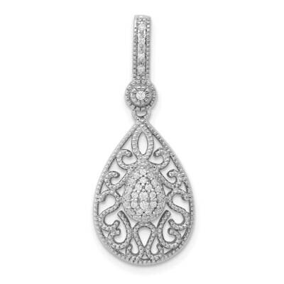 1/6Ct. Diamond Pendant 14k White Gold PM5171-016-WA, MPN: PM5171-016-WA, 883957306568