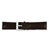 24mm Brushed Stainless Stl Buckle Brown Belting Leather Watch Band 7.75 Inch BAW299-24, MPN: BAW299…