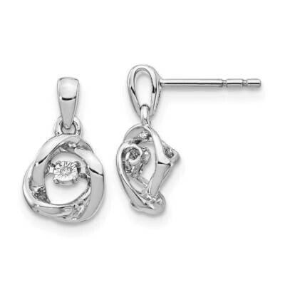 Fancy Vibrant Diamond Earrings 14k White Gold EM5488-001-WA, MPN: EM5488-001-WA, 883957464299