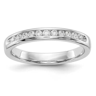 11-Stone Diamond Channel Band 14k White Gold RM3323B-022-WAA, MPN: RM3323B-022-WAA,