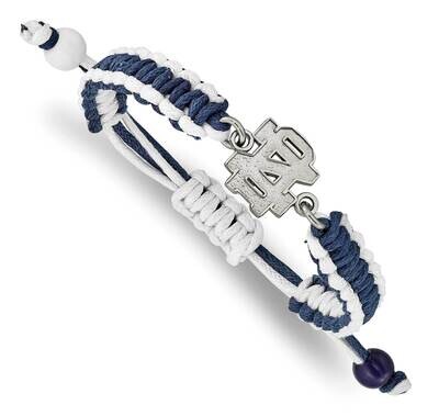 University of Notre Dame Color Bracelet Stainless Steel ST514UND, MPN: ST514UND, 634401017833