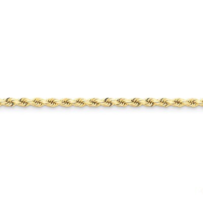 4mm Diamond-cut Rope with Lobster Clasp Chain 20 Inch 14k Gold 030L-20, MPN: 030L-20, 886774395357