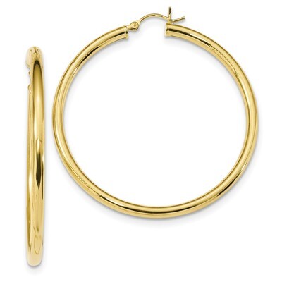 Hoop Earrings Sterling Silver Gold-Tone Polished QE13160, MPN: QE13160, 191101234873