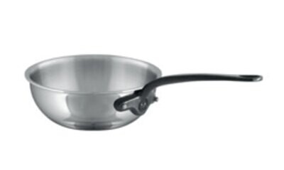 Mauviel M&#39;Cook Curved Splayed Saute Pan 24cm 561224