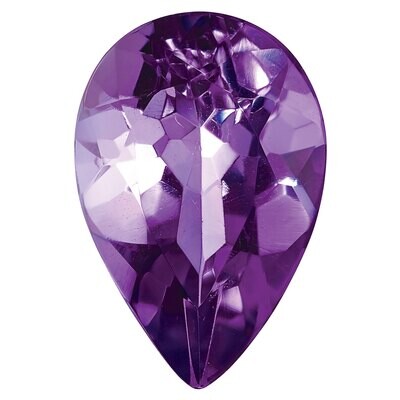 Amethyst 8X5mm Pear AAA Quality Gemstone AM-0805-PSF-AAA, MPN: AM-0805-PSF-AAA,