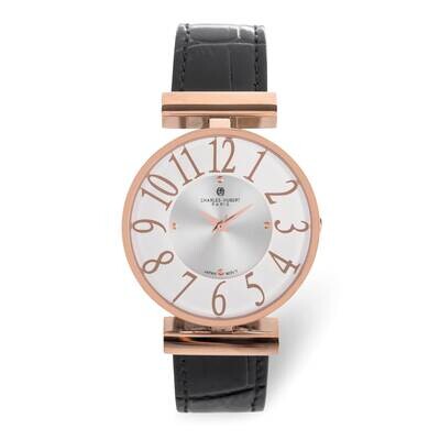 Charles Hubert Ladies Rose Ip-Plated White Dial Watch Stainless Steel XWA6355, MPN: XWA6355, 848870…