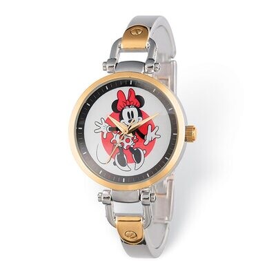 Disney Minnie Mouse Two-tone Watch Adult Size XWA5394, MPN: XWA5394, 843231093973
