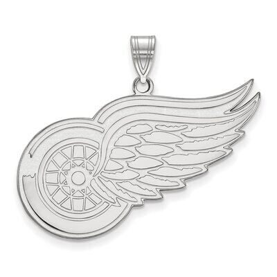 Detroit Red Wings x-Large Pendant 14k White Gold 4W005RWI, MPN: 4W005RWI, 886774736785