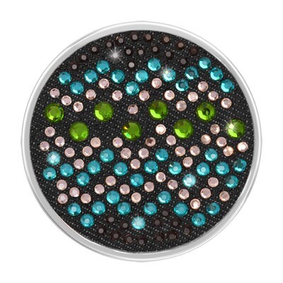 Nikki Lissoni Sense of Glamour Peridot Silver-Plated 33mm Coin C1337SM, MPN: C1337SM, 8718627468555
