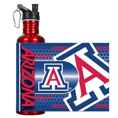 University of Arizona Red 360 Wrap Stainless 26Oz Water Bottle GC3732