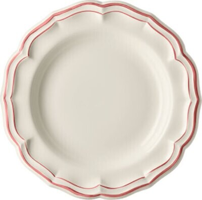 Gien Filet Coral Round Deep Dish 1839CPC622, MPN: 1839CPC622, 3660838017112