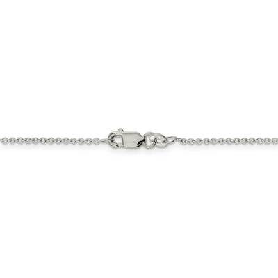 36 Inch 1.25mm Cable Chain Sterling Silver QCL035-36, MPN: QCL035-36, 886774105710