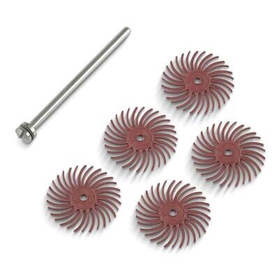 Pack of 48 3M 220 Grit 3/4 Bristle Disc Kit JT5143, MPN: JT5143,