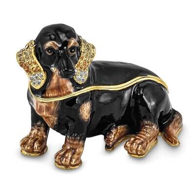 Regan Dachshund Trinket Box Bejeweled BJ4058, MPN: BJ4058, 191101910357