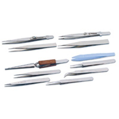 12-Piece Prideline All Purpose Tweezer Kit JT4399, MPN: JT4399,