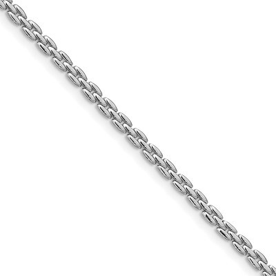 Leslie&#39;s Fancy Link Bracelet 14k Polished White Gold HB-LF1206W-7.5, MPN: LF1206W-7.5, 191101744532