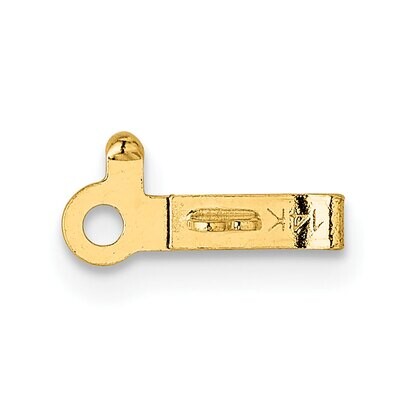 Replacement Tongue for Barrel Clasp 14k Yellow Gold YG1810, MPN: YG1810,