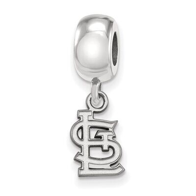 St. Louis Cardinals Bead Charm Extra Small Dangle Sterling Silver SS056CRD, MPN: SS056CRD, 88677463…