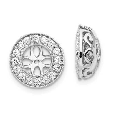 Diamond Vs/Si D E F Earring Jackets 14k White Gold True Origin Lab Grown EM1002-050-WLD, MPN: EM100…