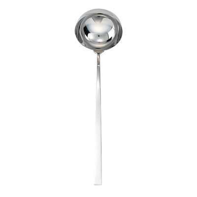Sambonet linea q soup ladle 11 3/4 inch - silverplated on 18/10 stainless steel, MPN: 52730-40, 790…