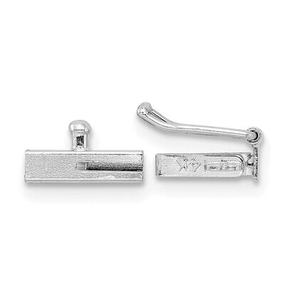 Box Clasp 14k White Gold WG1827, MPN: WG1827,