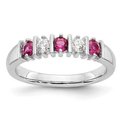 Yellow Gold Diamond with Ruby Band 14k Gold RM3289B-RU-019-WAA, MPN: RM3289B-RU-019-WAA, RM3289B-RU…
