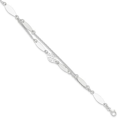 Polished Bracelet Sterling Silver QG3762-8.5