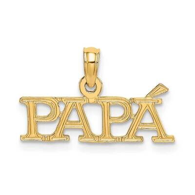 Papa Charm 14k Gold C3022, MPN: C3022, 637218043460