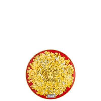 Versace Medusa Rhapsody Red Bread &amp; Butter Plate 6 2/3 Inch, MPN: 19335-403671-10217, 790955110380
