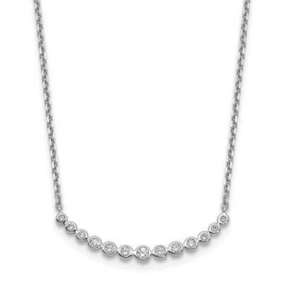 Diamond Vs/Si, D E F, Fashion Pendant Necklace 14k White Gold True Origin Lab Grown PM1005-025-WLD-…