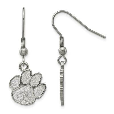 Clemson University Dangle Earrings Stainless Steel ST517CU, MPN: ST517CU, 634401015310