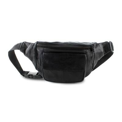 Black Leather Fanny Pack GM23261, MPN: GM23261,