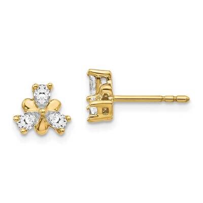Earrings 14k Gold Diamond EM4174-040-YA, MPN: EM4174-025-YA, 883957755281