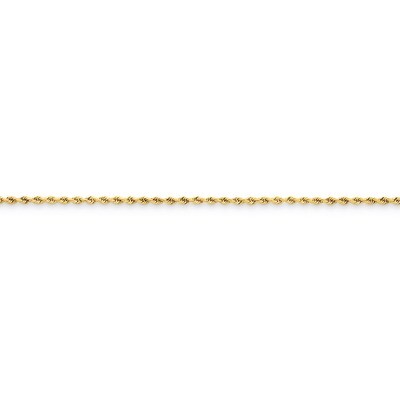 1.50mm Diamond-cut Rope with Lobster Clasp Chain 22 Inch 14k Gold 012L-22, MPN: 012L-22, 8839570803…