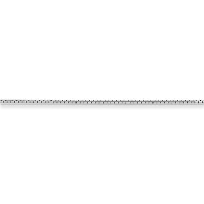 16 Inch 1.15mm 8 Side Diamond Cut Box Chain Sterling Silver QBR022-16, MPN: QBR022-16, 886774412948