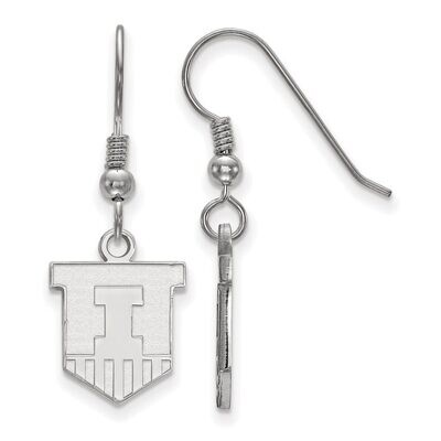University of Illinois Small Dangle Earring Wire Sterling Silver SS048UIL, MPN: SS048UIL, 886774708…
