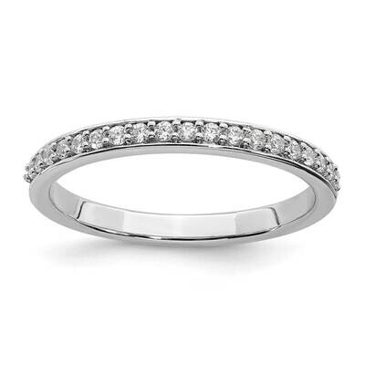 Lab Grown Diamond Si1/Si2, G H I, Wedding Band 10k White Gold RM6551B-020-C0WLG, MPN: RM6551B-020-C…