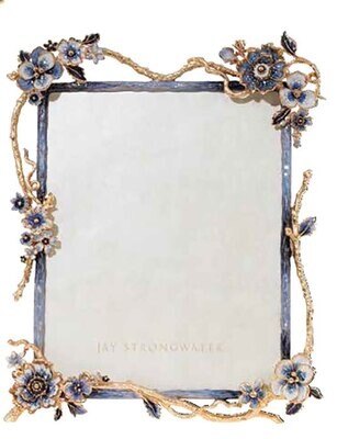 Jay Strongwater Delilah Floral Branch 8 x 10 Inch Picture Frame SPF5860-284, MPN: SPF5860-284, 8485…