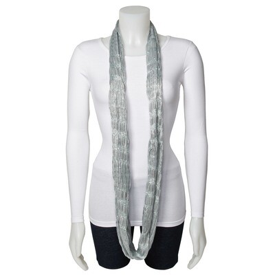 Blue, Grey &amp; Silver Scarf GM13037, MPN: GM13037, 191101416187