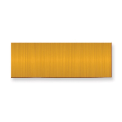 3/4 x 2 1/8 Satin Brass Plates-Sets of 6  GL9788-SB, MPN: GL9788-SB,