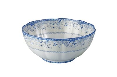 Mottahedeh Virginia Blue Salad Bowl CW3607, MPN: CW3607,