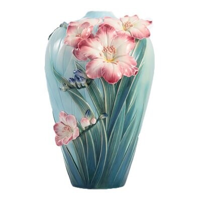 Franz Porcelain Blossoming Freesia Freesia Large Vase FZ02933, MPN: FZ02933,